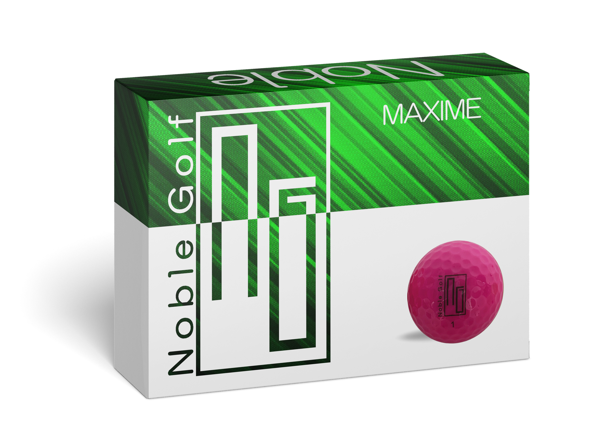 Noble MAXIME Golf Ball Red (1 Dozen) Presale