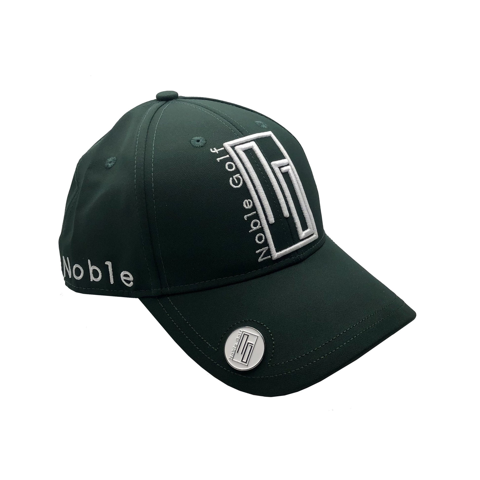 Noble Golfkappe mit Ballmarker (Paket Blau & Grün)