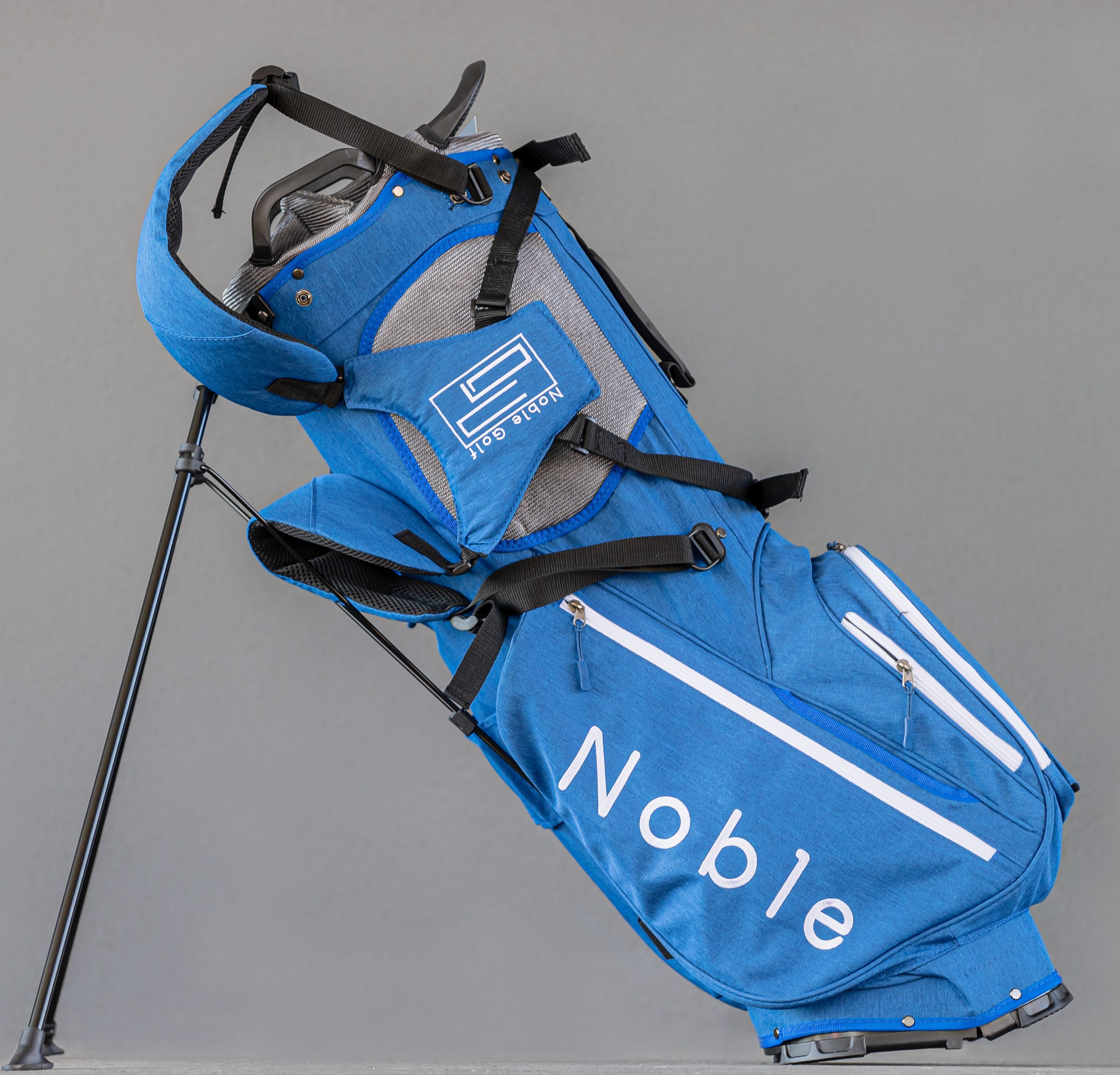 Noble Performance Hybrid stand bag blue/white 