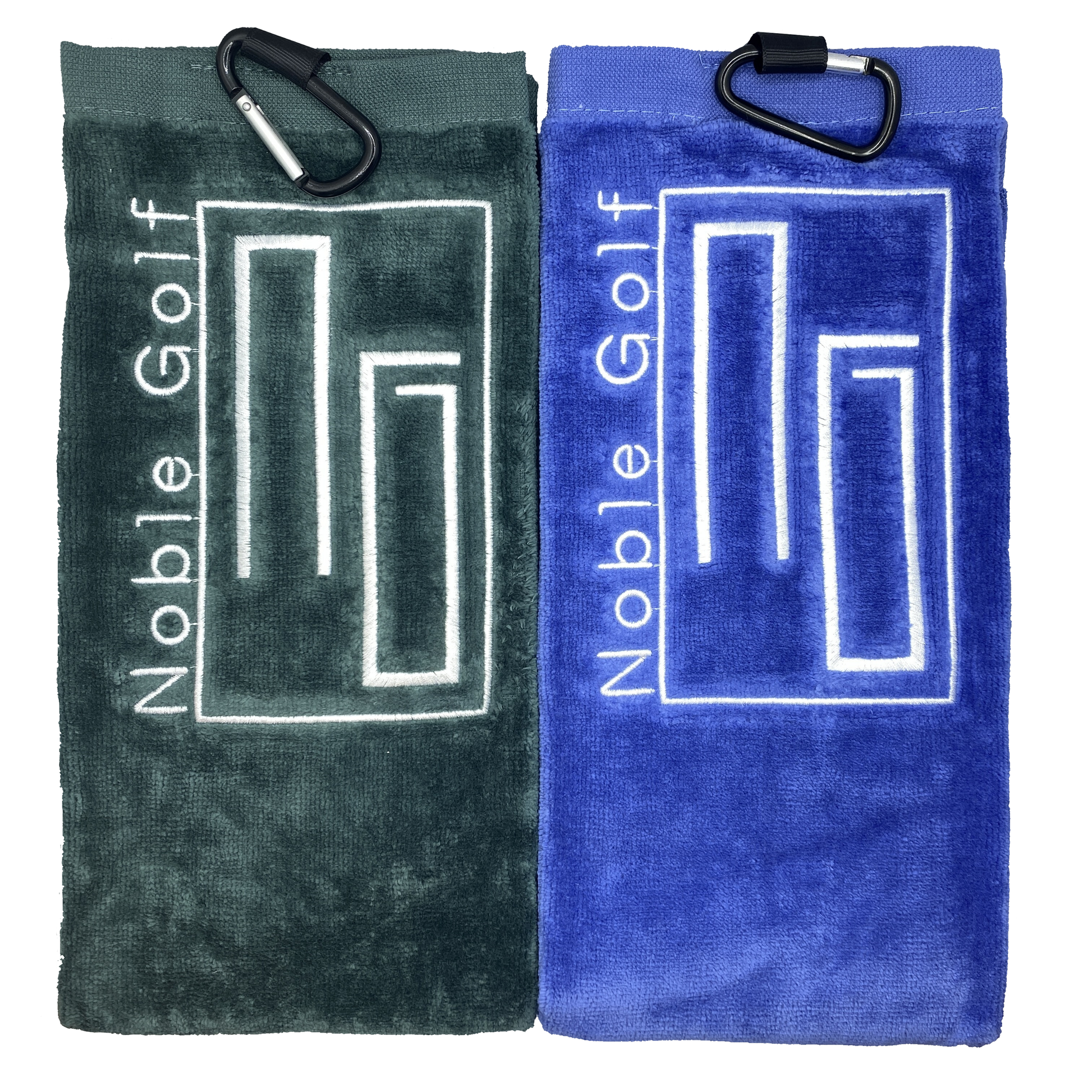 Noble Tri-Fold Schlägertuch Duo package (Blau & Grün)