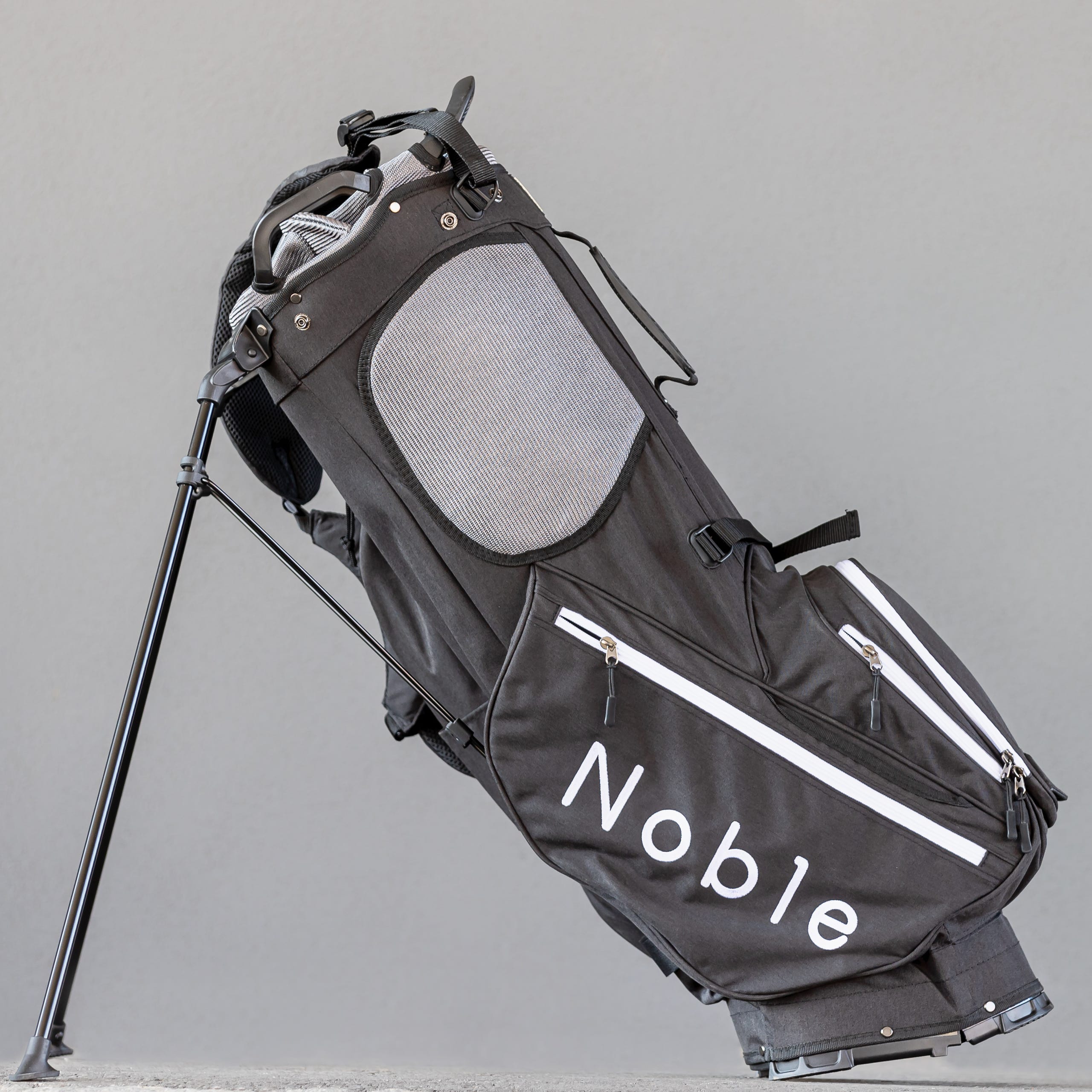 Noble Performance Hybrid stand bag black/white 