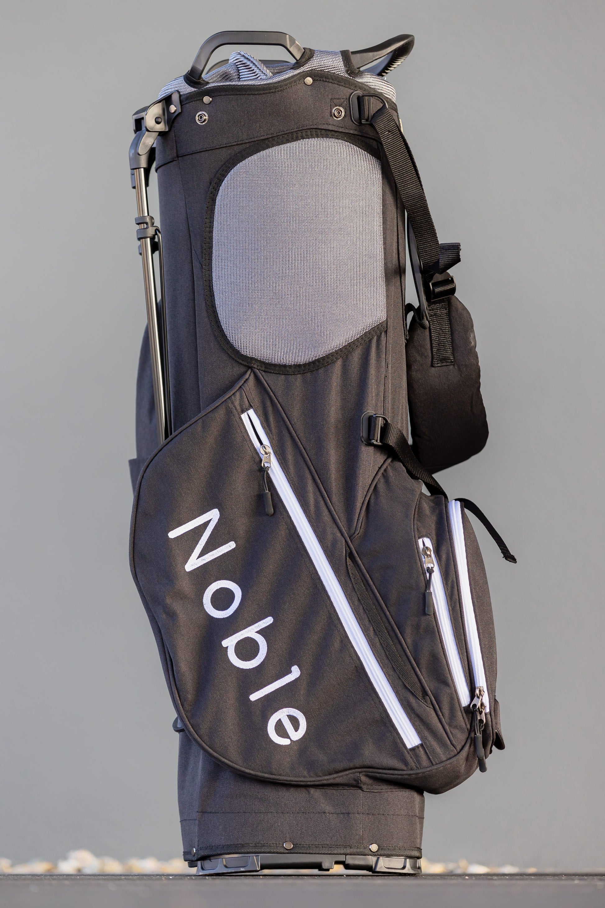 Noble Performance Hybrid stand bag black/white 
