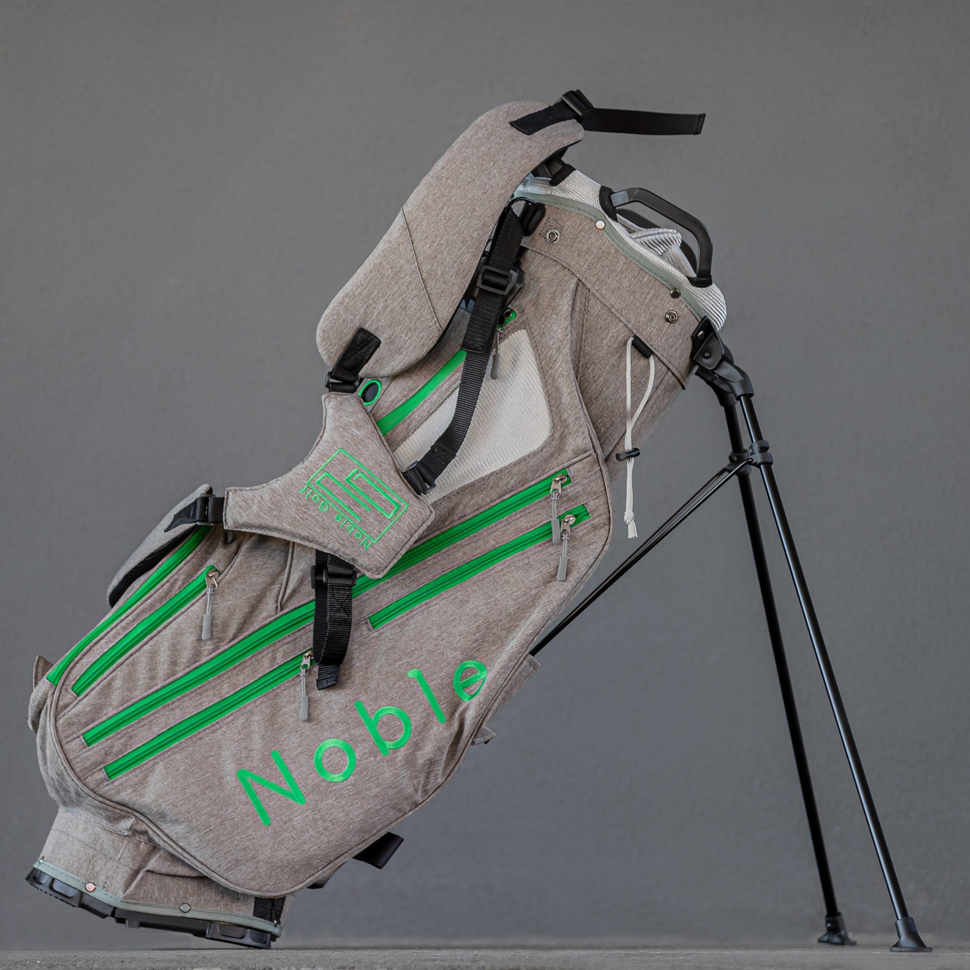 Noble Performance Hybrid stand bag black/white 